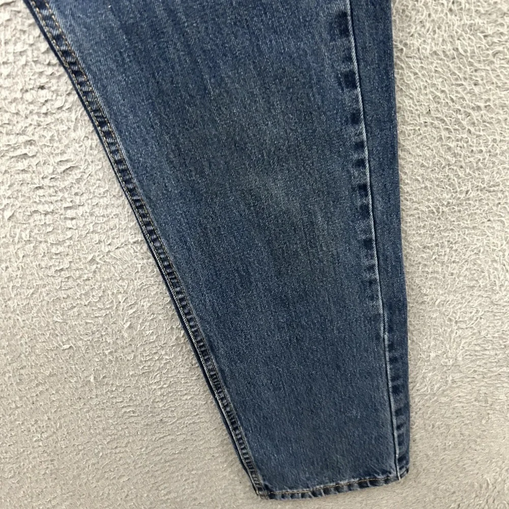 Levis Jeans Mens 34x34 Blue Denim 505 Straight American Work Wear Medium Wash
